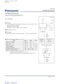 MTM232230LBF Datasheet Cover