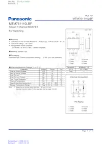 MTM761110LBF Datasheet Cover