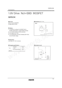 QS5U34TR Datasheet Cover