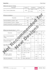R6020FNX Datasheet Page 2