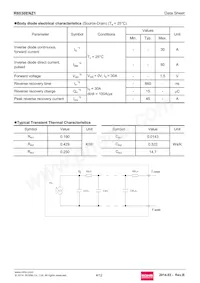 R6030ENZ1C9 Datasheet Pagina 4