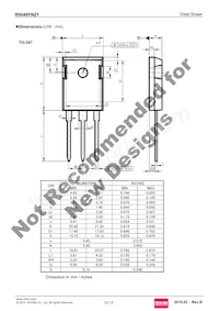 R6046FNZ1C9 Datasheet Pagina 13