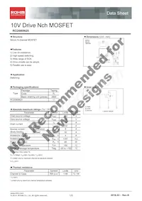 RCD080N25TL Datasheet Cover