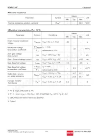 RF4E075ATTCR Datasheet Page 2