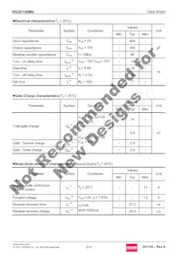 RQ3E130MNTB1 Datasheet Page 3