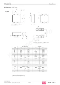 RRL025P03TR Datasheet Pagina 11