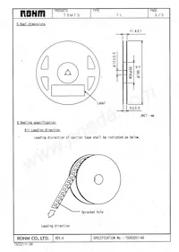 RTR030P02TL Datasheet Page 7