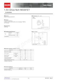 RUQ050N02TR Datasheet Cover