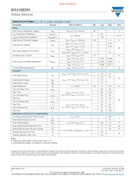 SI1416EDH-T1-GE3 Datasheet Page 2