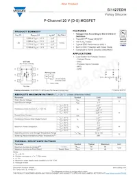 SI1427EDH-T1-GE3 Datasheet Cover