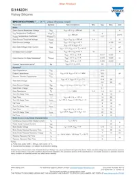 SI1442DH-T1-GE3 Datasheet Page 2