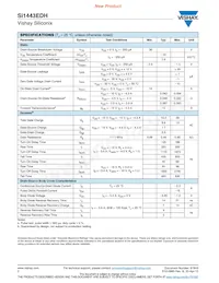 SI1443EDH-T1-GE3 Datasheet Page 2