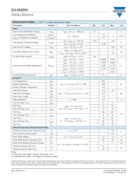 SI1499DH-T1-GE3 Datasheet Page 2