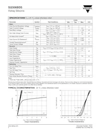 SI2306BDS-T1-GE3 Datasheet Page 2