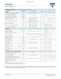 SI2334DS-T1-GE3 Datasheet Page 2