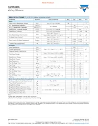SI2366DS-T1-GE3 Datasheet Page 2