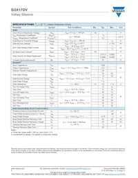 SI3417DV-T1-GE3 Datasheet Page 2