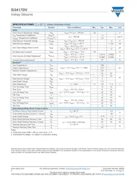 SI3417DV-T1-GE3 Datasheet Pagina 2