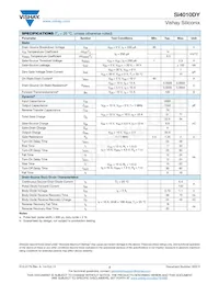 SI4010DY-T1-GE3 Datasheet Page 2