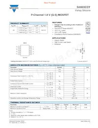 SI4403CDY-T1-GE3 Datasheet Cover