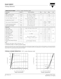 SI4410BDY-T1-GE3 Datasheet Page 2