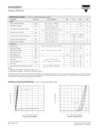 SI4420BDY-T1-GE3 Datasheet Page 2