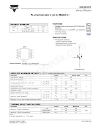 SI4434DY-T1-GE3 Datasheet Cover