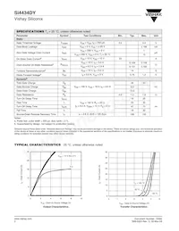 SI4434DY-T1-GE3 Datasheet Page 2