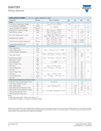 SI4477DY-T1-GE3 Datasheet Page 2