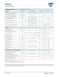 SI4485DY-T1-GE3 Datasheet Page 2