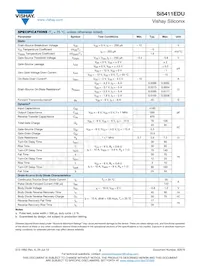 SI5411EDU-T1-GE3 Datasheet Page 2