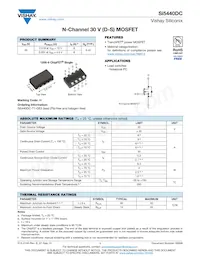 SI5440DC-T1-GE3 Datasheet Cover