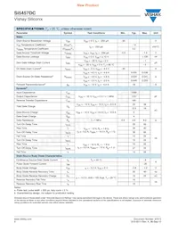 SI5457DC-T1-GE3 Datasheet Page 2
