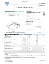 SI7143DP-T1-GE3 Datenblatt Cover