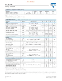 SI7143DP-T1-GE3 Datasheet Page 2