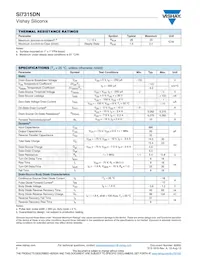 SI7315DN-T1-GE3 Datasheet Page 2