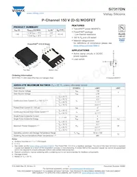 SI7317DN-T1-GE3 Datasheet Cover