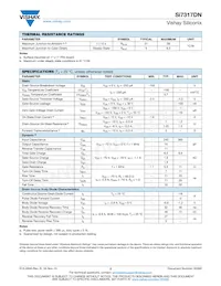 SI7317DN-T1-GE3 Datasheet Page 2