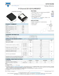 SI7615CDN-T1-GE3 Datasheet Cover