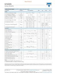 SI7629DN-T1-GE3 Datasheet Page 2