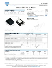 SI7818DN-T1-GE3 Datasheet Cover