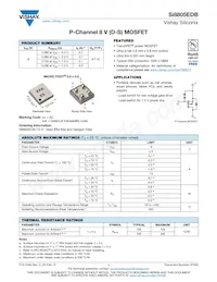 SI8805EDB-T2-E1 Datasheet Cover