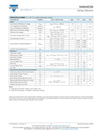 SI8805EDB-T2-E1 Datasheet Page 2