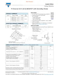 SIA817EDJ-T1-GE3 Datasheet Cover