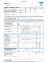 SIA817EDJ-T1-GE3 Datasheet Page 2