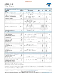 SIB441EDK-T1-GE3 Datasheet Page 2