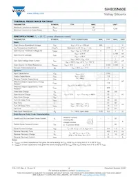 SIHB35N60E-GE3 Datasheet Page 2