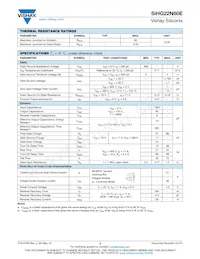SIHG22N60E-GE3 Datasheet Page 2
