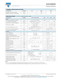 SIHG35N60E-GE3 Datasheet Page 2