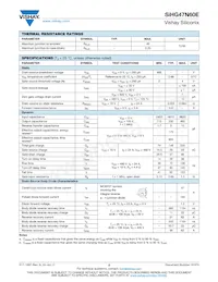 SIHG47N60E-GE3 Datasheet Page 2